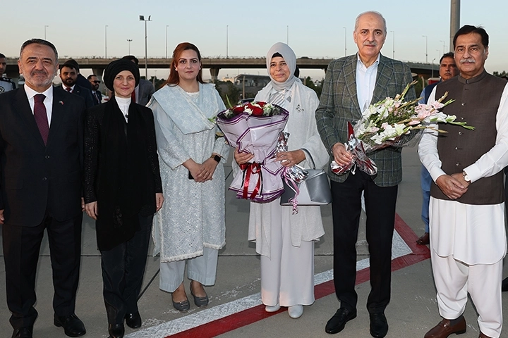 TBMM Başkanı Numan Kurtulmuş Pakistan