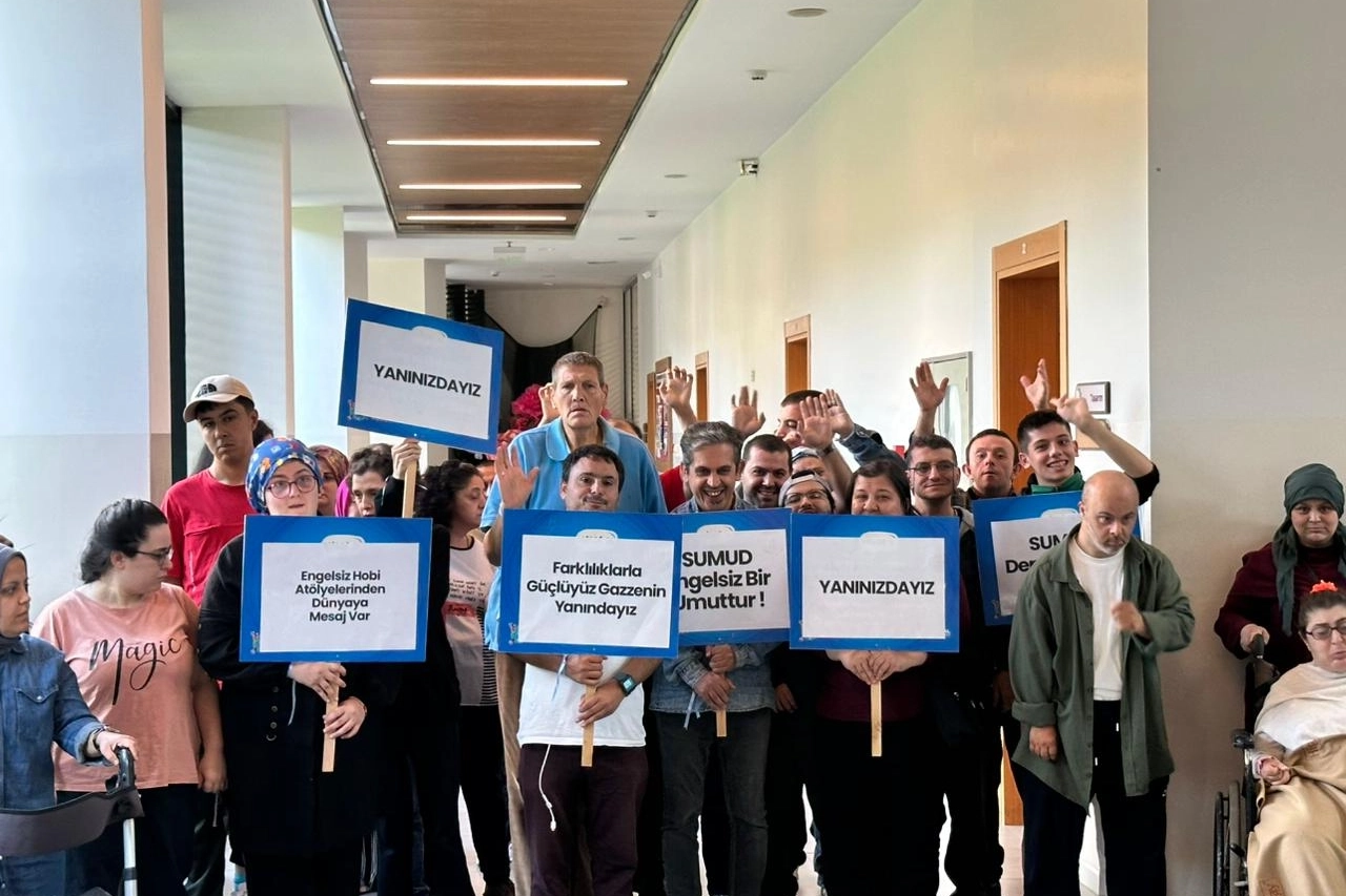 Sakarya Engelsiz Hobi Atölyeleri’nden Filistin’e “Sumud” desteği