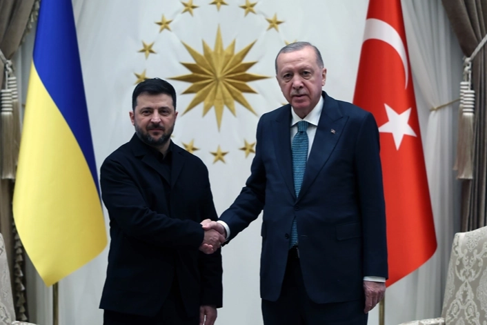 Ukrayna Devlet Başkanı Zelenskiy Beştepe