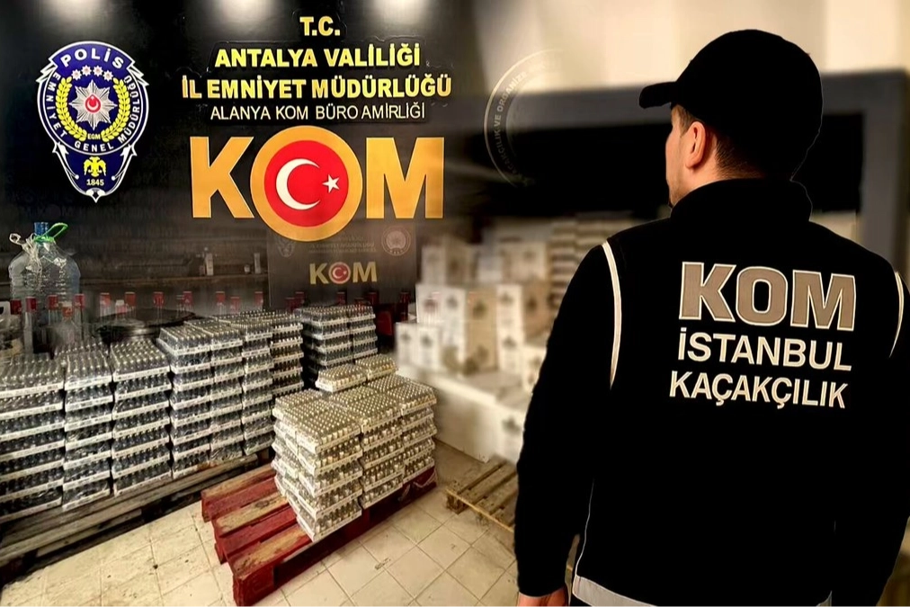 81 ilde kaçak ve sahte alkol operasyonu: 179 şüpheliye adli işlem