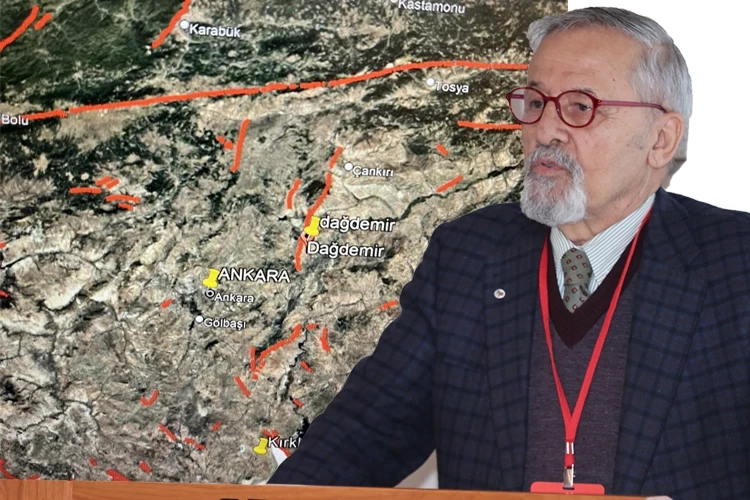 Prof. Dr. Naci Görür’den Çankırı Fay Zonu uyarısı! 7 büyüklüğünde deprem üretebilir
