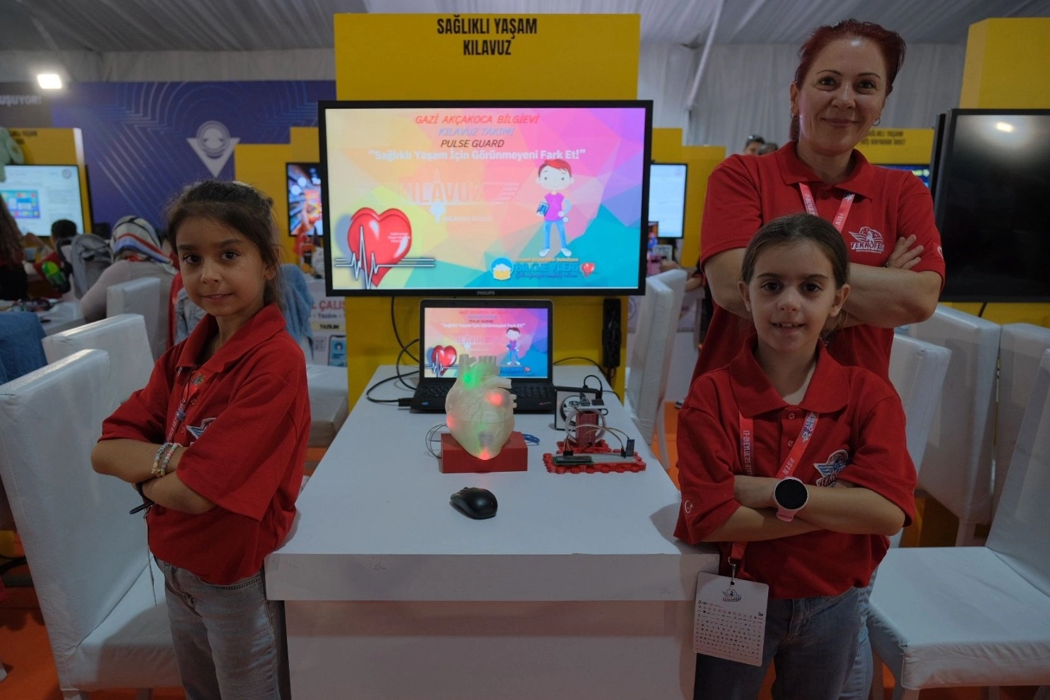 Kocaeli’nin genç dahileri TEKNOFEST’te ses getirdi