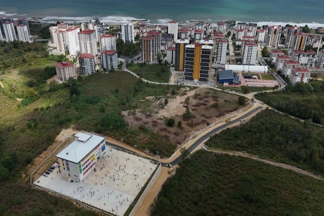 Ordu Fatsa’da eğitim yolu asfaltla güçlendi