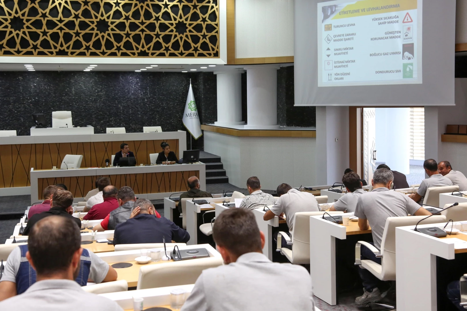 Konya Meram Belediyesi personeline 